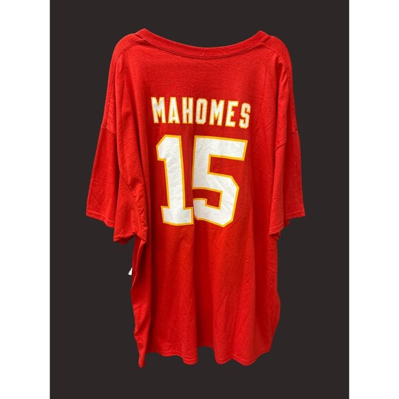 Patrick Mahomes Kansas City Chiefs Super Bowl LIV T-Shirt 3XL NFL Team Apparel - Picture 4 of 6